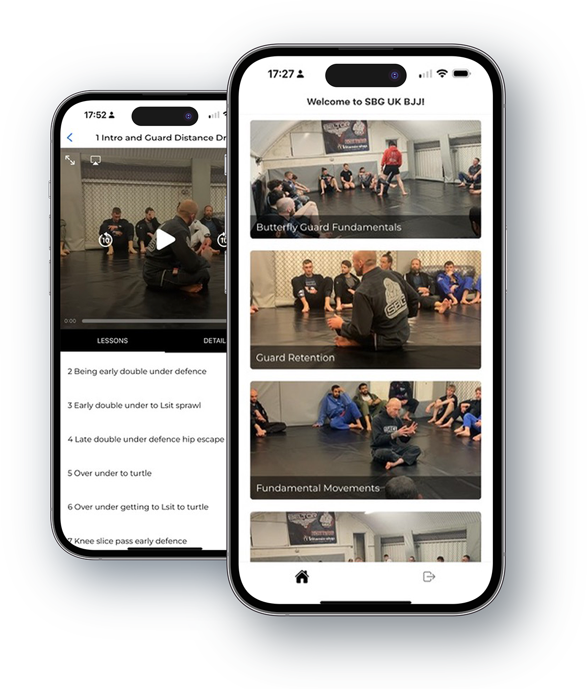 SBG UK BJJ App