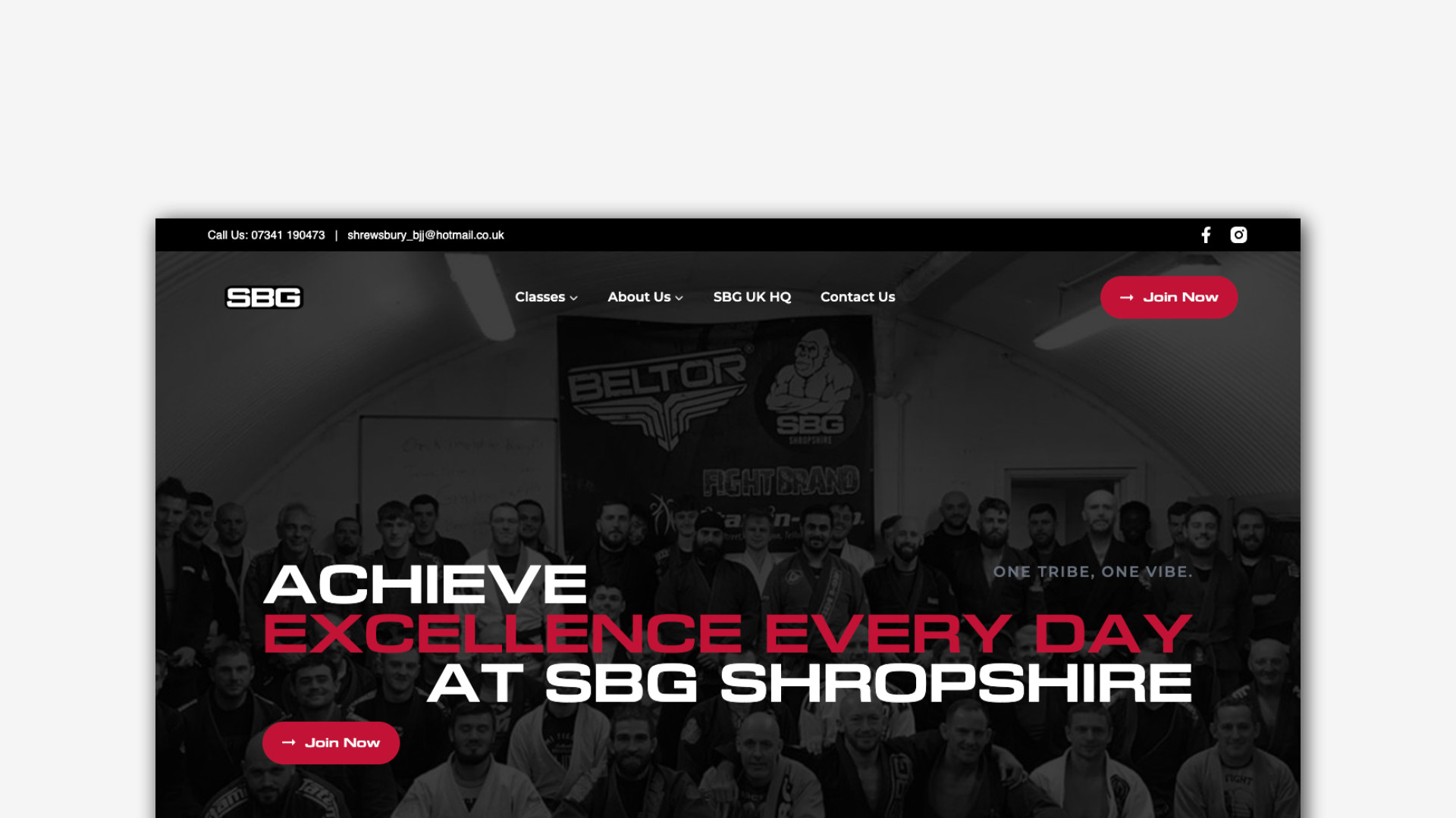 SBG Shropshire photo (Gym's own website)